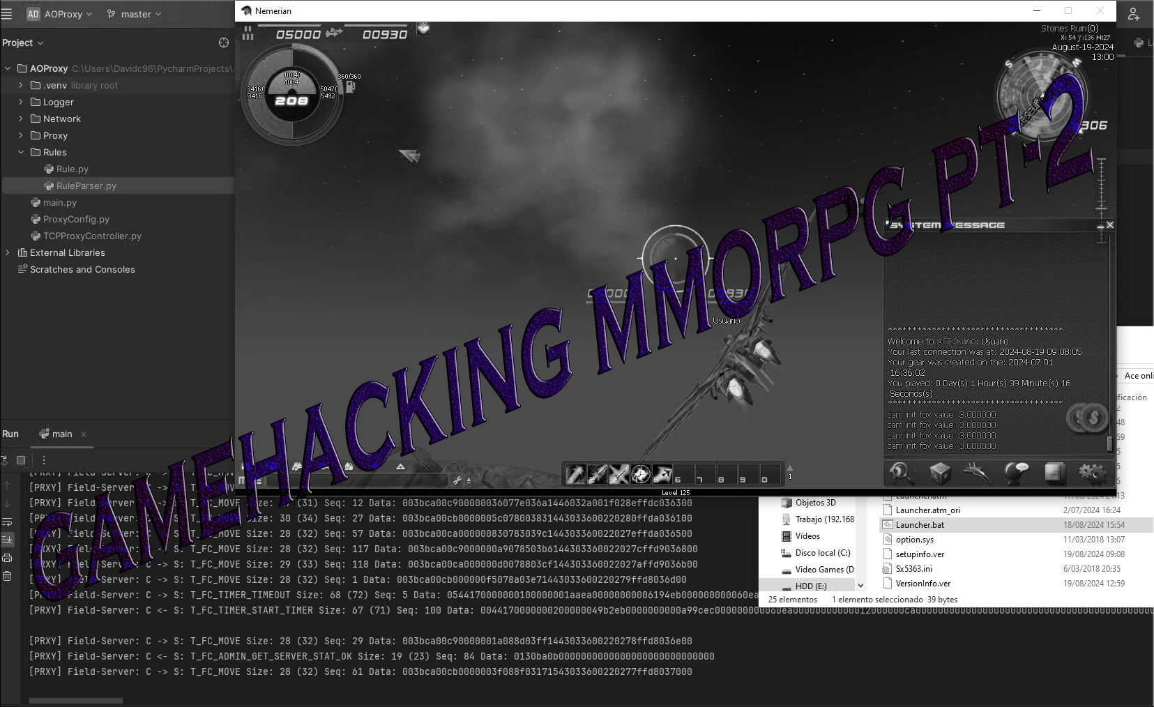 Gamehacking – pt2: Bypass de un anti cheat engine mediante el parcheo del binario