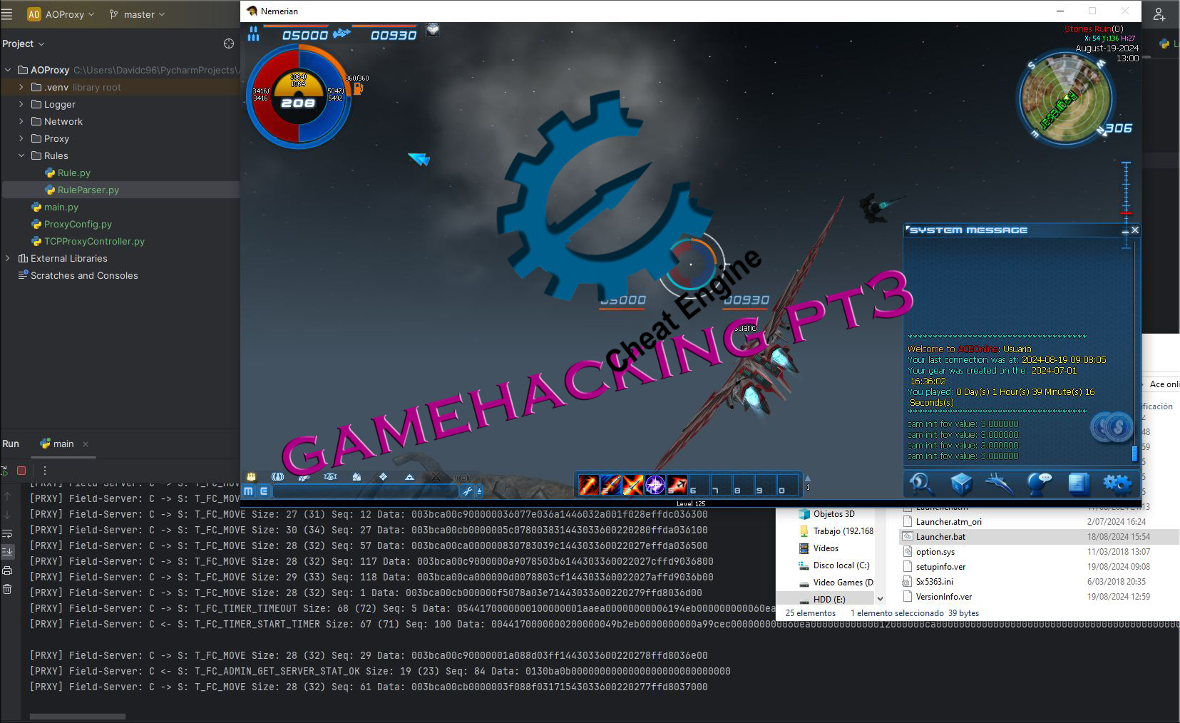 Gamehacking – pt3: Utilizando Cheat Engine en nuestro MMORPG favorito